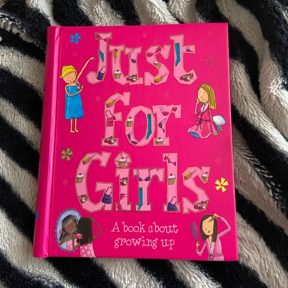 Girls growing book